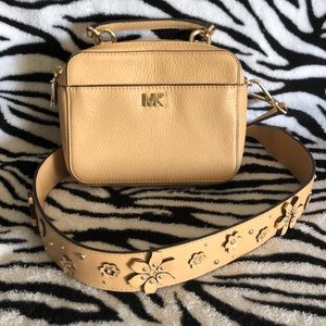 MK Mini Stud Floral Guitar Strap Crossbody